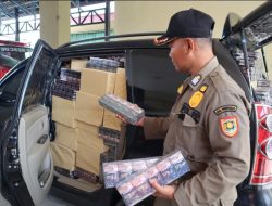 Ratusan Ribu Batang Rokok Ilegal Diamankan