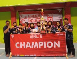 Tidak Diunggulkan, Futsal SMK Batik Purworejo Raih Juara 1