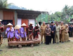 Gejog Lesung Sambut Bupati di Kalijering