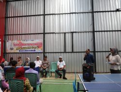 Tenis Meja Golok Cup 2, Mengawali Rangkaian Acara HPN 2023
