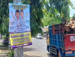 Gambar Imam-Abdullah Mejeng Bertebaran di Kota Purworejo
