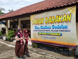 Implementasi P5, SMPN 24 Buka Pasar Dadakan ‘Dina Gladen Dodolan’