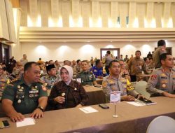 Bupati Ikuti Rakor Lintas Sektoral Pengamanan Idul Fitri