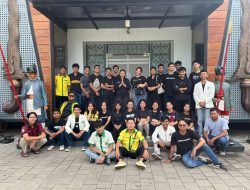 Pemuda Katolik Purworejo Jaga dan Bersih-bersih Tempat Sholat Id