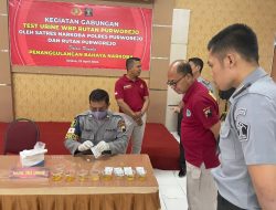 Penyalahgunaan Narkotika Meningkat, Polres Cek Rutan