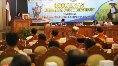 Pemerintah Pusat Tambah Alokasi Pupuk Dua Kali Lipat