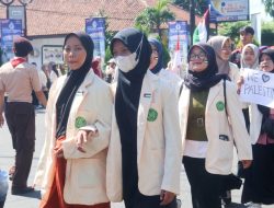 Bela Palestina, Mahasiswa UM Purworejo Datangi Gedung DPRD