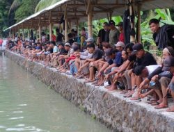 Dibuka Kembali, Pemancingan Bumdes Bulus Diserbu Ratusan Pemancing