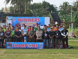 Peringati Hari Lahir Pancasila, Gerakan Pemuda Sitanjung Adakan Pertandingan Sepak bola U10 dan U12