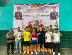 Kecamatan Bener Juarai Turnamen Bulutangkis Kapolres Purworejo Cup 2024