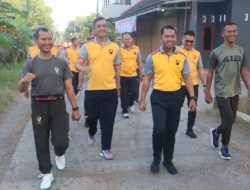Pererat Sinergitas, TNI dan Polri Purworejo Olahraga Bersama
