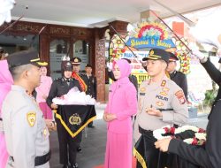 AKBP Edy Bagus Sumantri Jabat Kapolres Purworejo, Pisah Sambut Dikawal Komunitas Vespa