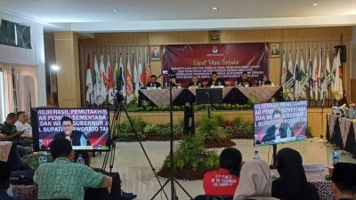 Jumlah Pemilih Pilkada Serentak di Purworejo ada 617.852 Orang