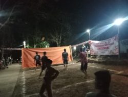 Voli Terpal Semarakkan HUT RI di Karangjati Cangkrepkidul