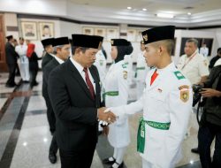 Dilatih Selama Dua Minggu, 35 Paskibraka Jateng Tahun 2024 Dikukuhkan