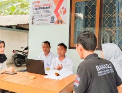 Panwascam Kemiri Adakan Simulasi Pelaporan Dugaan Pelanggaran Libatkan PKD