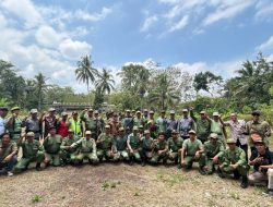 Linmas Bener Digembleng Fisik Untuk Hadapi Pilkada