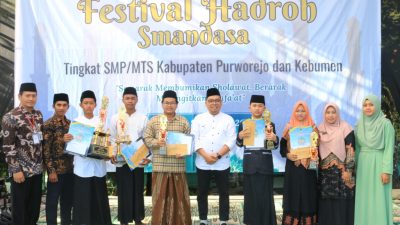 Belasan Grup dari Purworejo & Kebumen Meriahkan Festival Hadroh Smandasa
