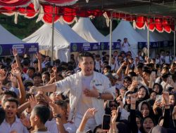 Zedo Maskara Kuras Emosi Pengunjung Saga Job Fair 2024 SMK YPE Sawunggalih