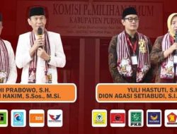 Yophi-Lukman dan Yuli-Dion Ditetapkan sebagai Paslon Cabup-Cawabup Purworejo