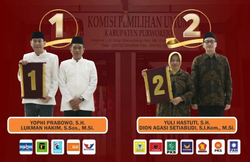 Paslon Pilkada Purworejo