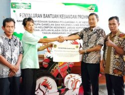 Serahkan Bantuan Gamelan, Pemdes Semono Ajak Warga Hidupkan Ragam Budaya