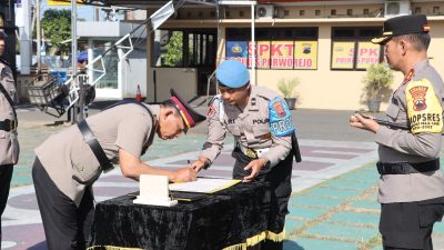 Polres Purworejo Lakukan Rotasi Jabatan Kapolsek Gebang dan Ngombol