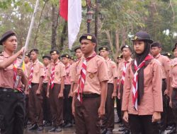 Pramuka Saka Wira Kartika SMK TKM Dikukuhkan Dandim
