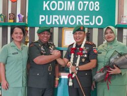 Kodim Purworejo Miliki Pejabat Dandim Baru