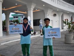 Dua Santri SMP Muhammadiyah Jono PP Darul Arqom Siapkan Diri Hadapi Kompetisi Roket Air Nasional 2024