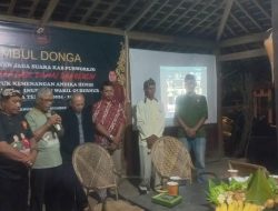 Andika-Hendi Hadir Virutal dalam Doa Bersama Lintas Agama Tim Jaga Suara Pemenangan Purworejo