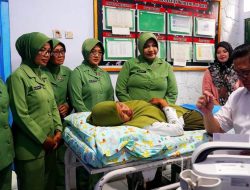 Ibu Hamil di Bruno Ikuti Penyuluhan Kesehatan dan USG Gratis Dari Koramil Bruno