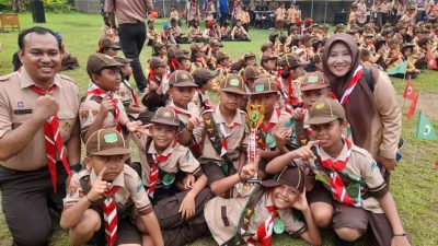 SDN Kembangkuning Raih Barung Tergiat 1 di Pesta Siaga Pituruh 2024