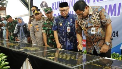 pj gubernur resmikan proyek