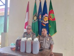 Satpol PP Grebeg Penjual Miras Lapen di Kutoarjo