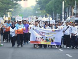 Jalan Sehat HUT Korpri ke 53 Kampanyekan Anti Kekerasan Perempuan dan Anak