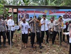 Dukung Program Asta Cita, Polres Purworejo Tanam Jagung di Sucen Jurutengah