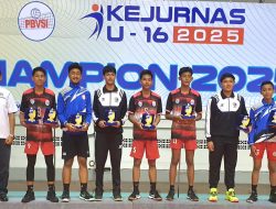 Kalahkan Dynamic Blitar, Tim Voli Patriot Purworejo Raih Juara Nasional