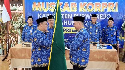 Suranto Resmi Jabat Ketum KORPRI Purworejo Periode 2025-2030