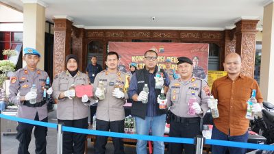 Operasi Cipta Kondisi, Polres Purworejo Tindak Puluhan Kasus Kejahatan