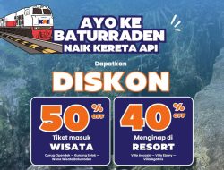 KAI Daop 5 Purwokerto Tawarkan Diskon Wisata dan Penginapan Spesial Idul Fitri