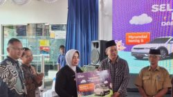 Momen Halal Bihalal, Bank Jateng Cabang Purworejo Serahkan Hadiah Tabungan Bima