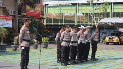 Amankan Kelulusan Siswa SMA, Kapolres Purworejo: Euforia Jangan Berlebihan