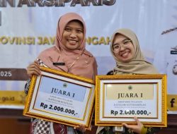 Purworejo Gondol Dua Gelar Arsiparis Teladan Jawa Tengah