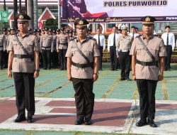 Mutasi Jabatan, Tiga Personel Polres Purworejo Tempati Jabatan Baru