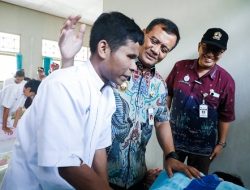 Dikunjungi Ahmad Luthfi, Penyandang Disabilitas Netra di Panti Penganthi Tunjukkan Optimisme dan Kebahagiaan