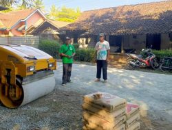 Pakai Dana Desa dan Swadaya, Pemdes Semawung Benahi Jalan Akses Jatisalam