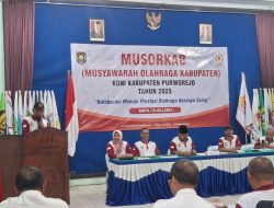 Muhammad Abdullah Resmi Pimpin KONI Purworejo 2025–2029, Siap Hadapi Tantangan Porprov