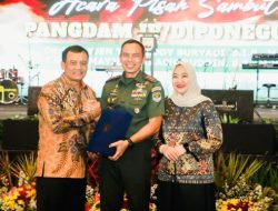 Sambut Pangdam Baru, Ahmad Luthfi Tekankan Keberlangsungan Kebersamaan