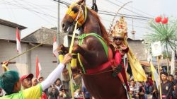 Atraksi Kuda Jingkrak Meriahkan Pawai Maulid Nabi di Cangkrepkidul